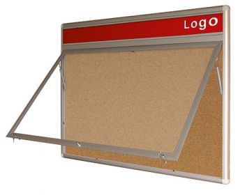 Gablota Oxford korkowa wewnętrzna z logo 18xA4
