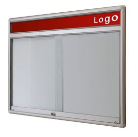 Gablota Dallas  Magnetyczna-drzwi przesuwane z logo 12xA4