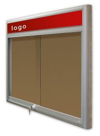 Gablota Casablanka korkowa-drzwi przesuwane z logo 95x160